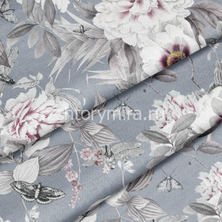 Ткань Wildrose blue Marufabrics