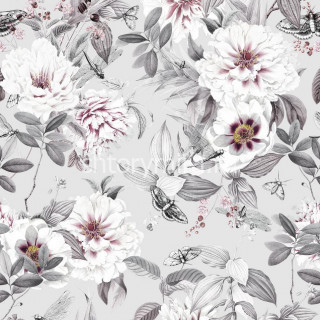 Ткань Wildrose grey Marufabrics