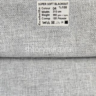 Ткань Super Soft Blackout 04 Ecobella