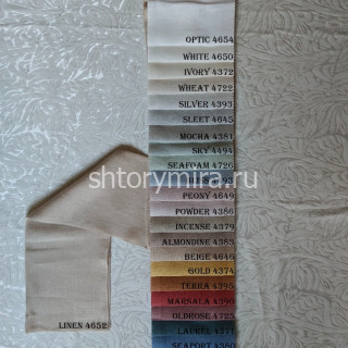 Ткань Linens Mocha 4381 Cassandra