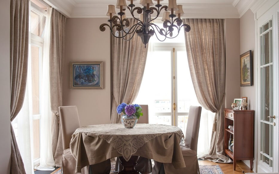 Лен для штор в разных стилях интерьера: скандинавский, прованс, лофт, минимализм