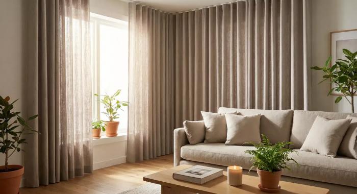 Антистатические ткани для штор: почему это важно