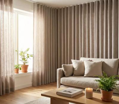Антистатические шторы решают проблему, которую многие замечают, но редко связывают с тканью: притяжение пыли, прилипание полотна к подоконнику и легкий удар током при прикосновении.