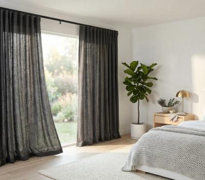 Темные шторы — советы по выбору цвета, ткани и стиля для любой комнаты. Как использовать шторы темного цвета в гостиной, спальне и небольших помещениях. 