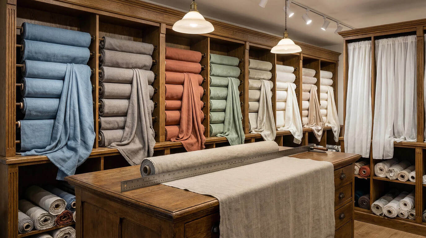 Размеры ткани для штор: как рассчитать метраж и не ошибиться при заказе